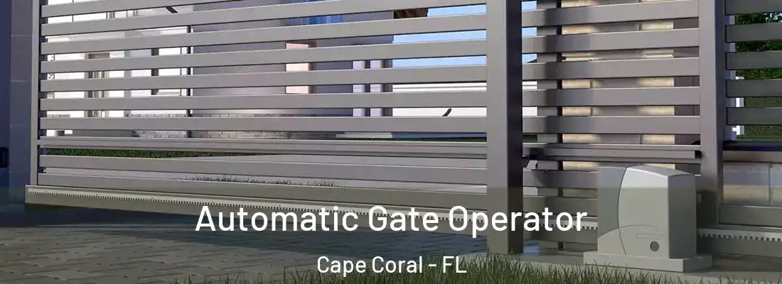  Automatic Gate Operator Cape Coral - FL