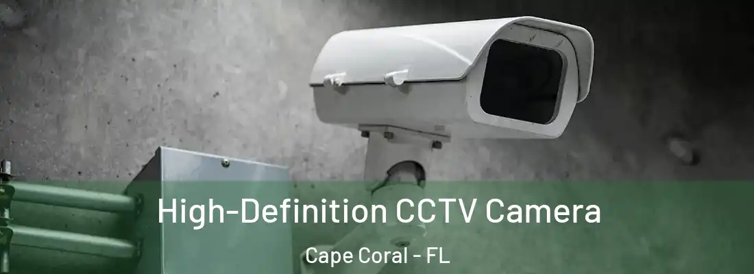 High-Definition CCTV Camera Cape Coral - FL